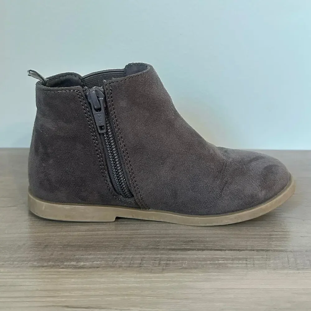 Old Navy Grey Ankle Boots - Size 10